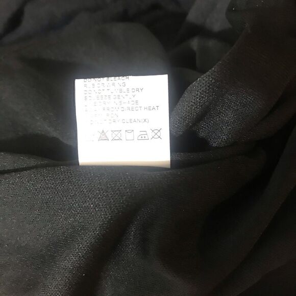 NEW! Just Quella Women Black Vinyl Skirt-M (8-10) - Picture 6 of 7